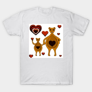 Toon Love Design (White) by SpikynBougiee T-Shirt